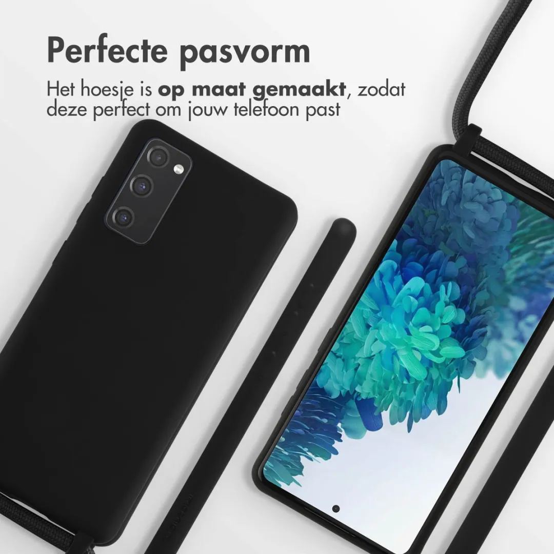 Imoshion Hoesje Samsung Galaxy S20 FE - Siliconen Zwart