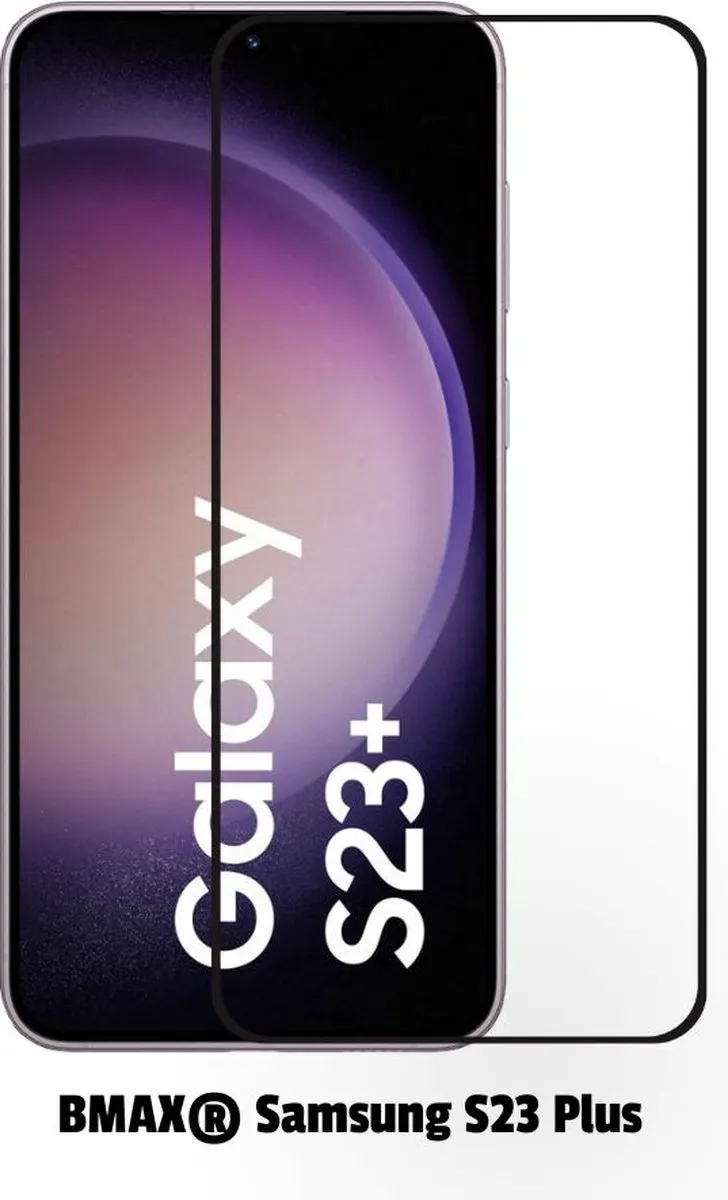 BMAX BMAX879870 Screenprotector - Samsung Galaxy S23 Plus - 2 Stuks - Zwart