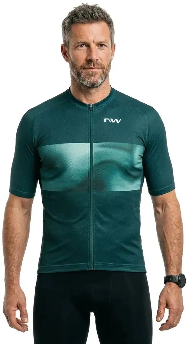 Northwave Force Evo Korte Mouw Wielertrui Groen L Man