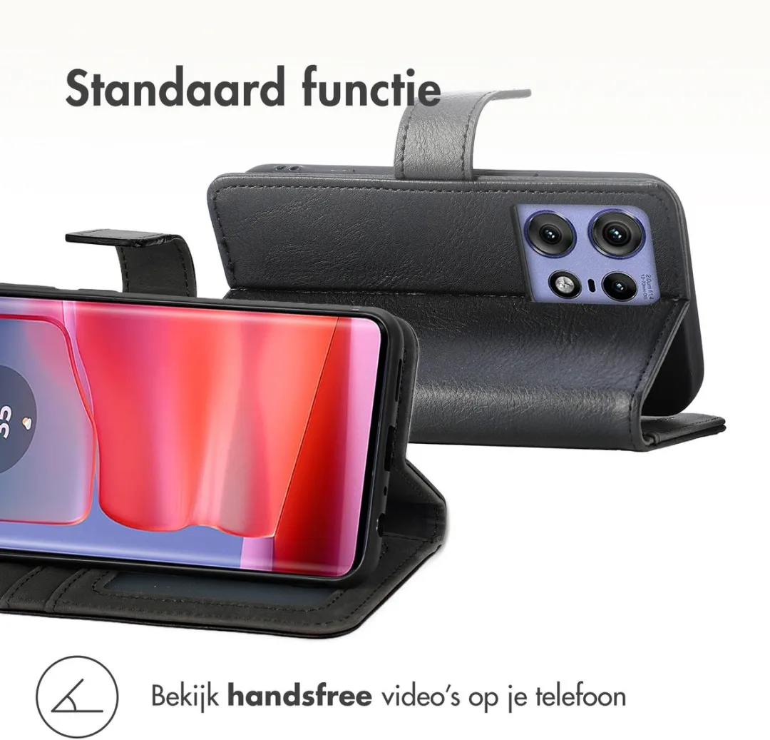 Imoshion Hoesje Motorola Edge 50 Pro 3 Stuks - Zwart