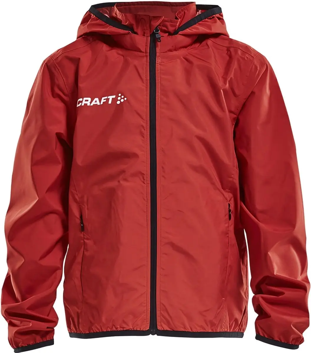 Craft Waterdichte Kinderjas - Rood - 146/152 - afbeelding 5 van 6