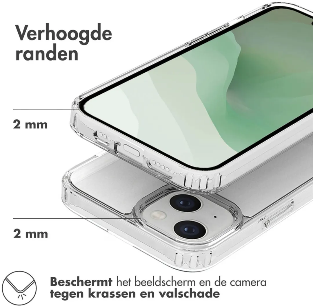 Accezz Xtreme Impact Backcover 2.0 iPhone 14 Plus - Transparant