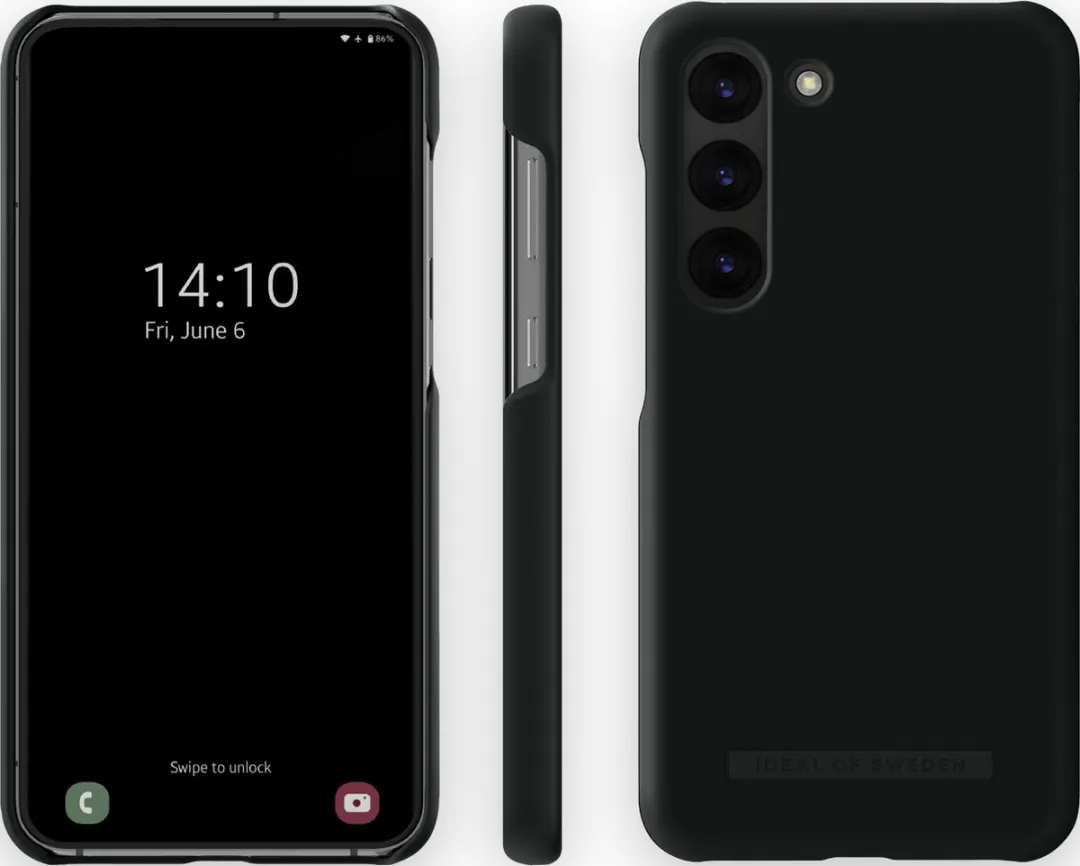 iDeal of Sweden Seamless Hoesje S23 Plus - Zwart - IDFCSS22-S23P-407 - afbeelding 3 van 4