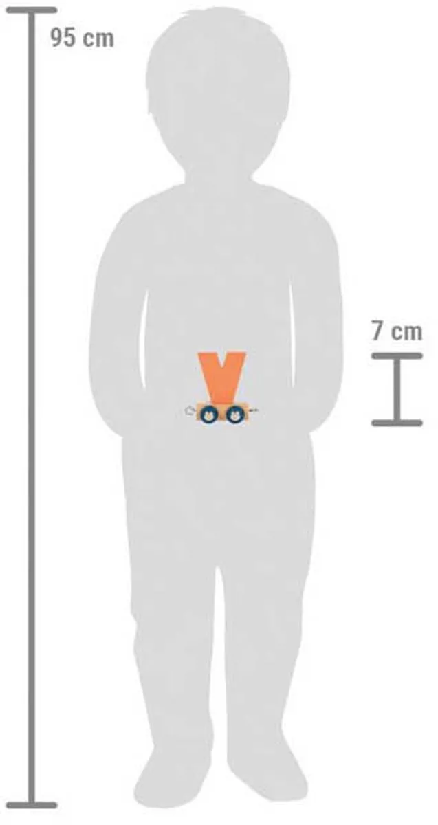 Small Foot Houten Lettertrein Polar V