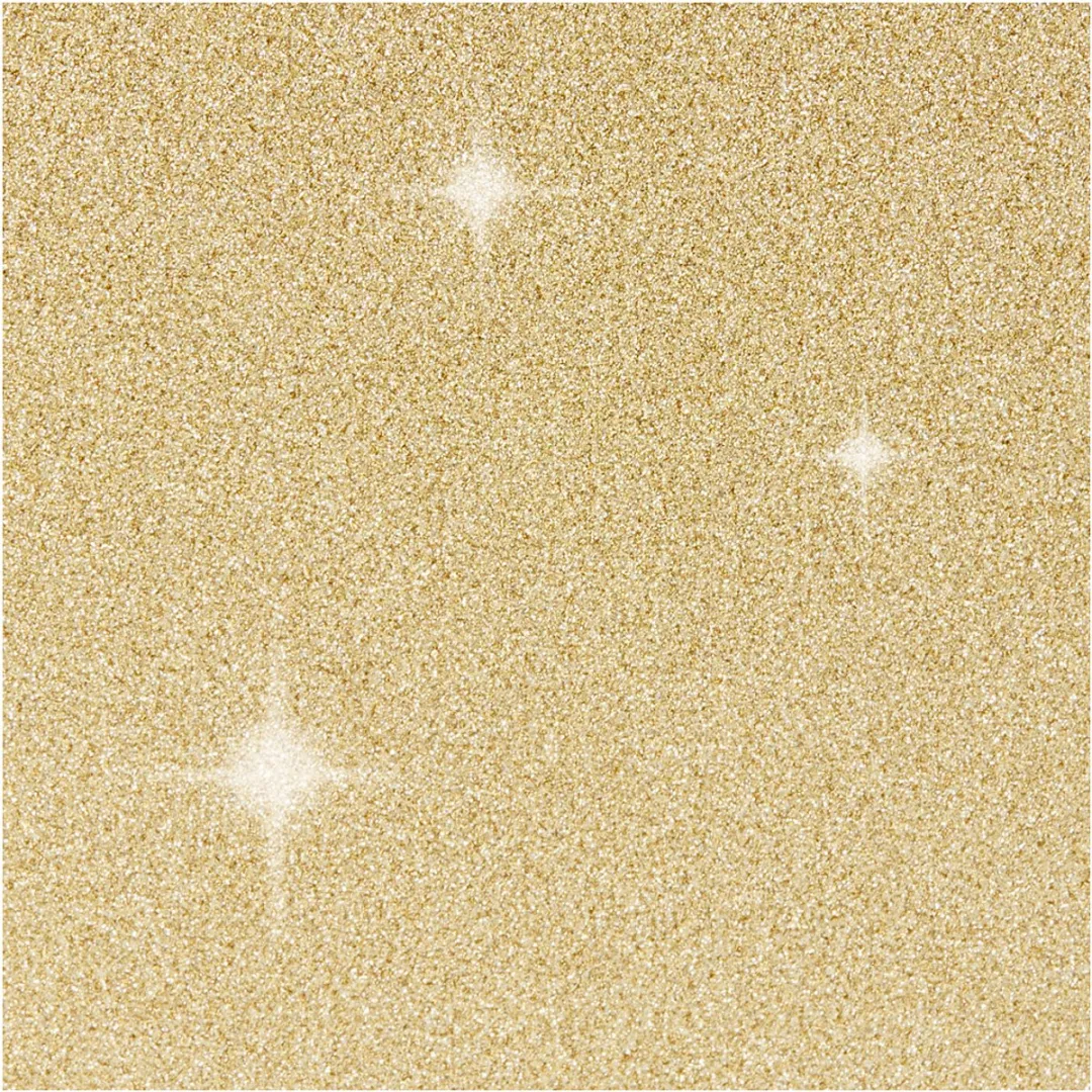Creativ Company Kaarten & Enveloppen A6 Glitter Goud - 4 Stuks