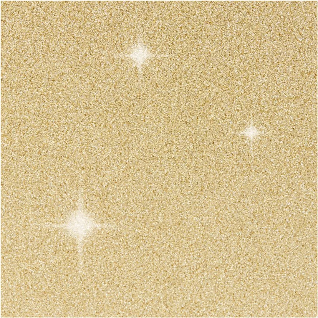 Creativ Company Kaarten & Enveloppen A6 Glitter Goud - 4 Stuks