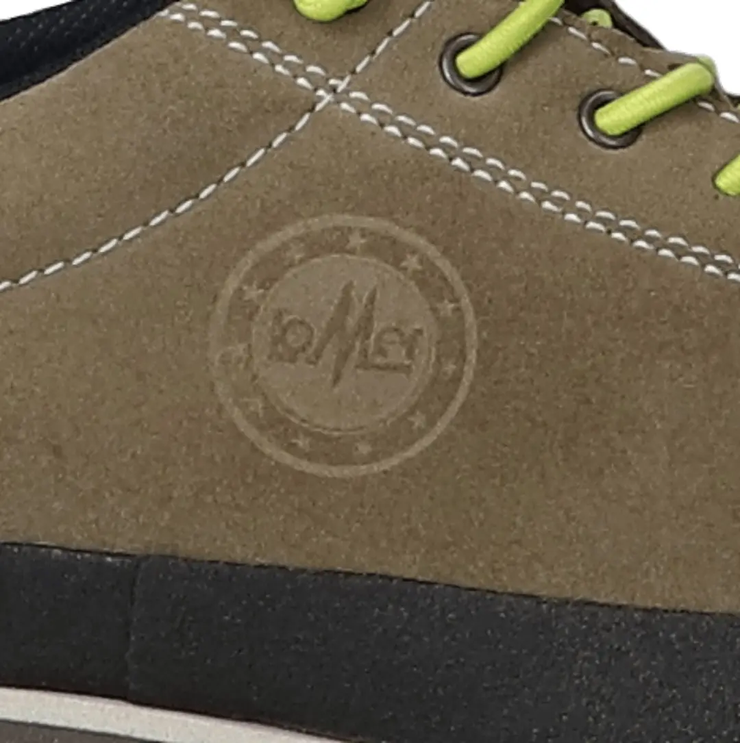 Lomer Bio Naturale Low MTX Wandelschoenen - Truffle/Lime - afbeelding 6 van 6