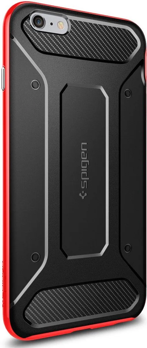 Spigen Neo Hybrid Carbon SGP11668 Hoesje - iPhone 6/6s Plus - Rood