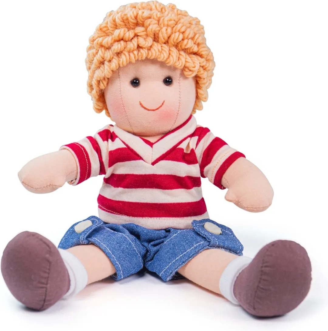BIGJIGS Stoffen Pop Harry 25cm - Meerdere kleuren