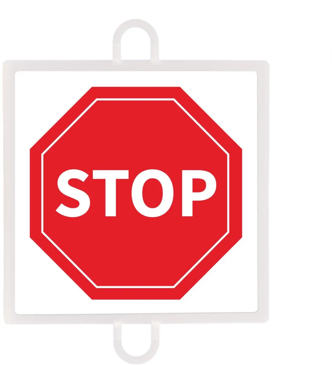 Voorrangsverkeersbordpaneel nr. 1 (stop)