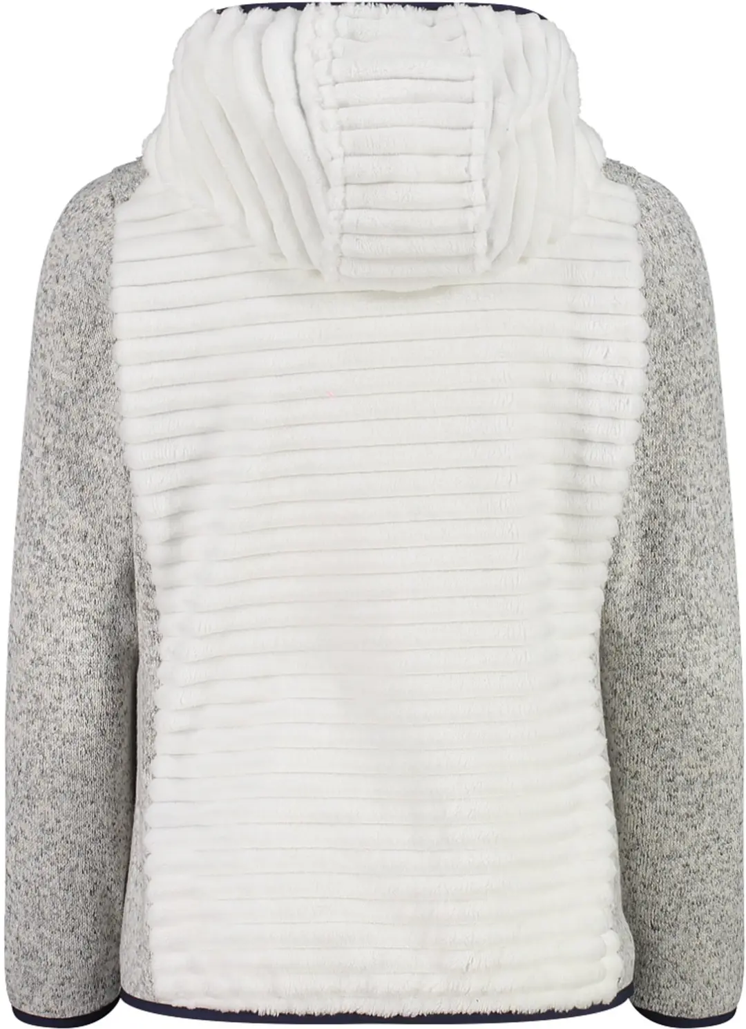 CMP Hybride Hoodie Meisjes - Wit - 116 - afbeelding 4 van 6