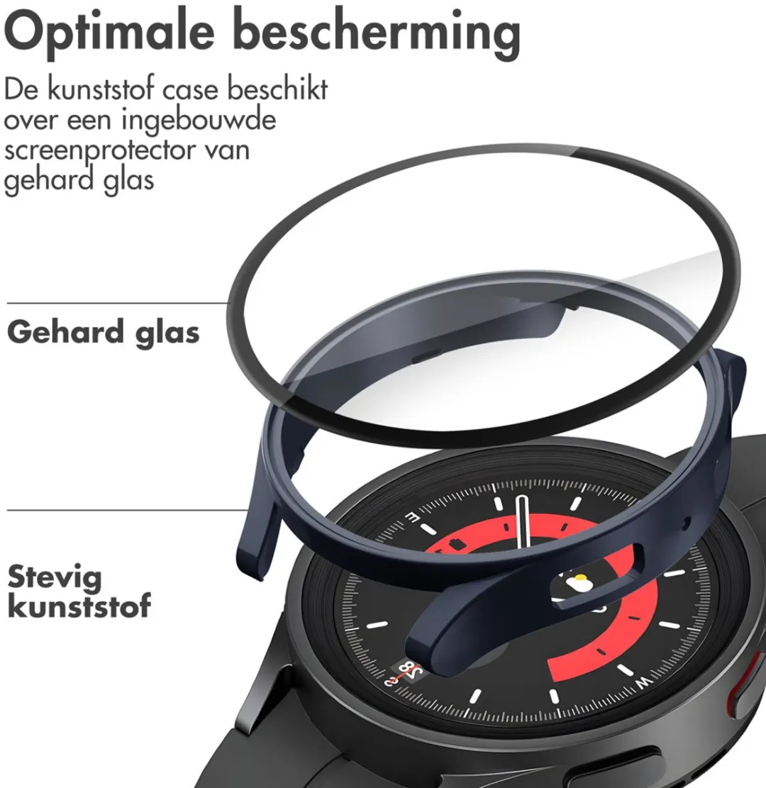 Imoshion Screen Protector Samsung Galaxy Watch 6 40mm - Donkerblauw