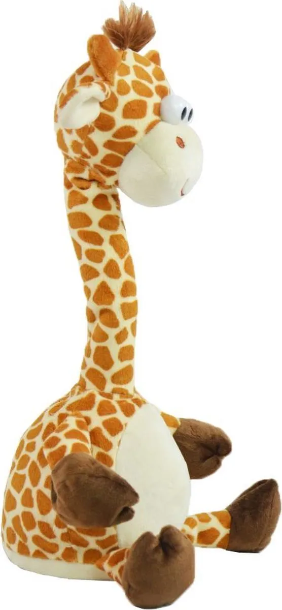 Napraat giraffe interactieve knuffel