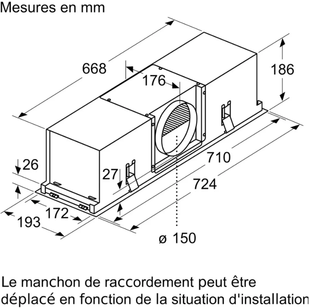 Neff Z52JXC1N1 Recirculatiemodule voor afzuigkap