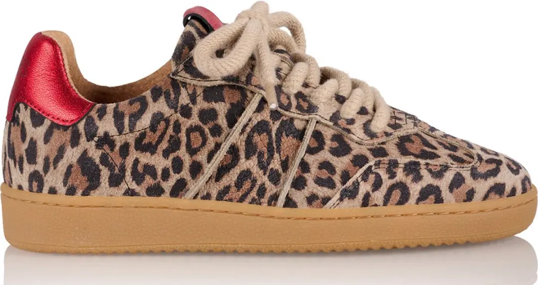 DWRS Poona Dames Sneakers - Leopard - afbeelding 2 van 6