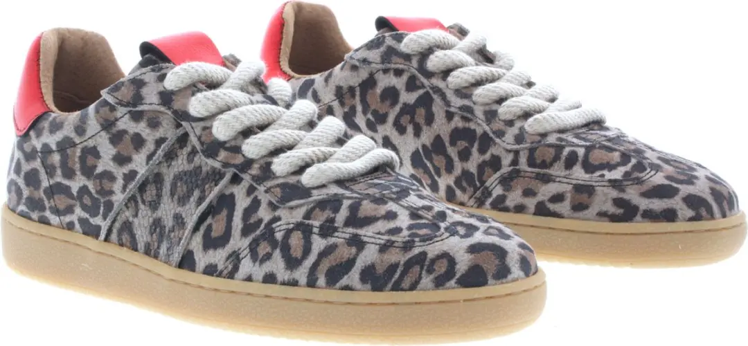 DWRS Poona Dames Sneakers - Leopard - afbeelding 5 van 6