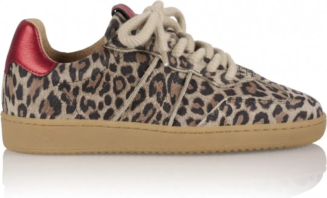 DWRS Poona Dames Sneakers Leopard - Maat 36 - afbeelding 5 van 5