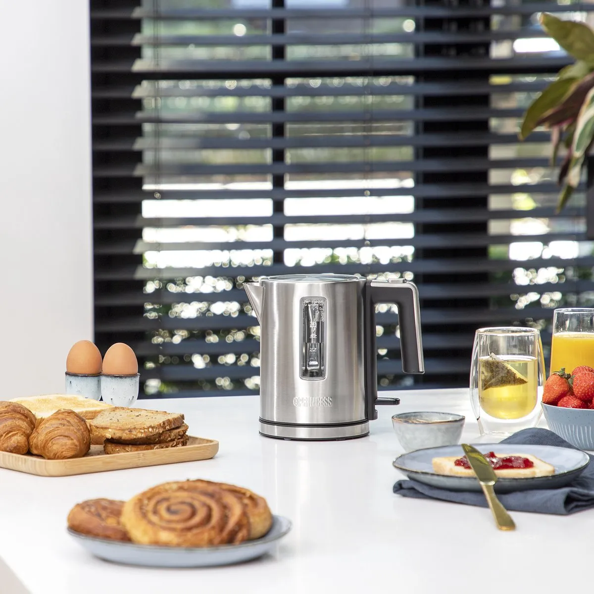 Princess Waterkoker 236045 1L - 2200W - Zilver