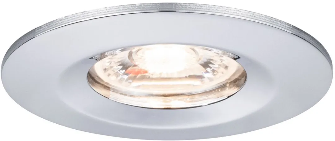 Paulmann Nova Mini Coin LED-inbouwlamp 4W 310lm 2700K - Chroom - afbeelding 3 van 6
