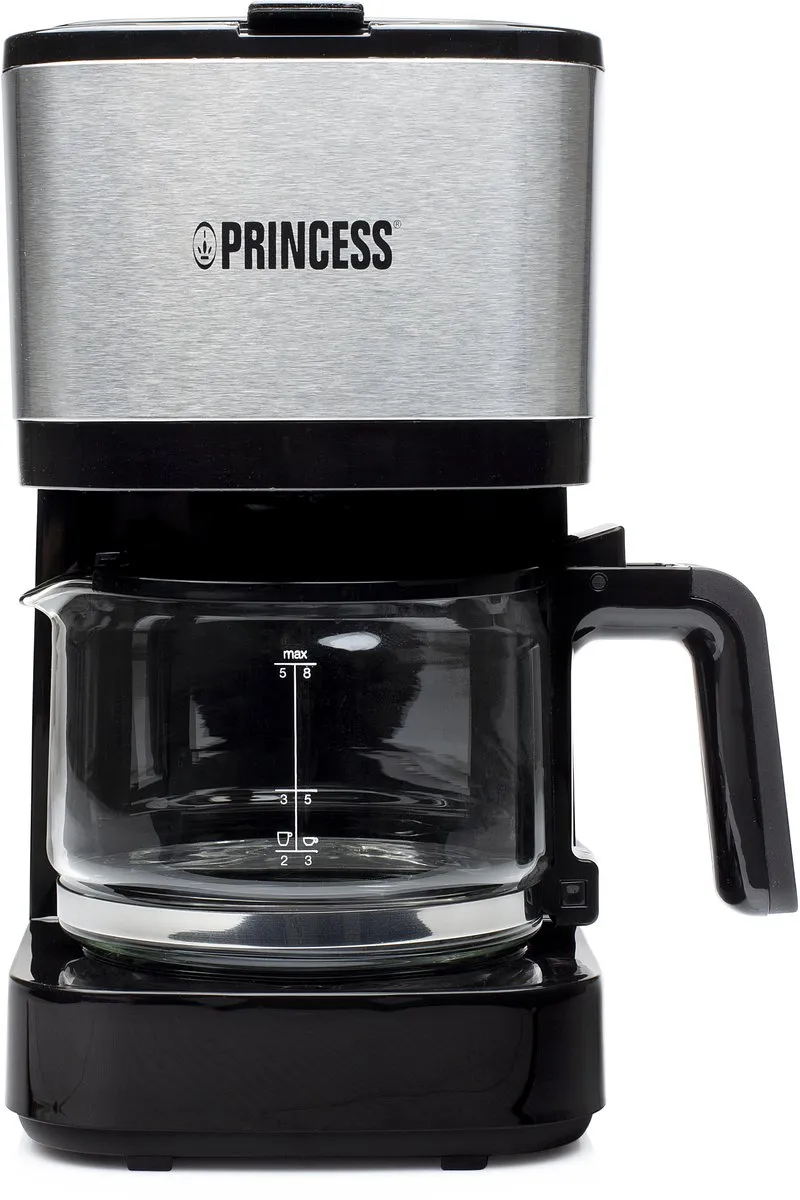 Princess 246030 Compact 8 Filterkoffiezetapparaat 750ml - Zwart