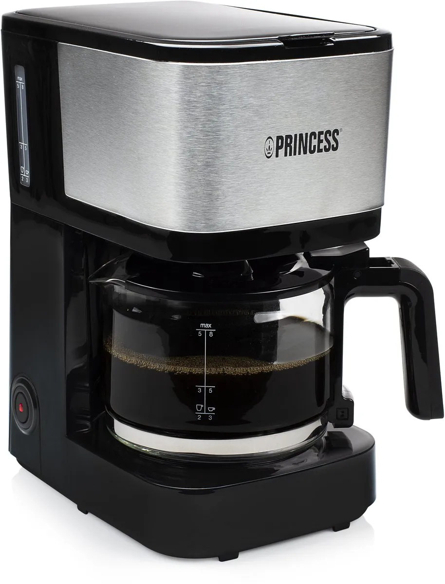 Princess 246030 Compact 8 Filterkoffiezetapparaat 750ml - Zwart