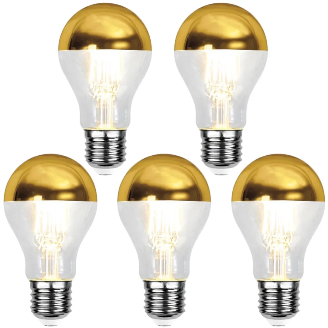 Star Trading Kopspiegellamp 5-Pack - 4.8W Extra Warm Wit 2700K - Helder