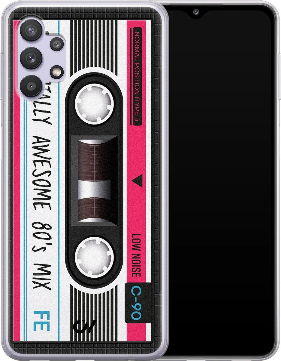 Casevibes Samsung Galaxy A32 5G Hoesje - Zwart - TPU