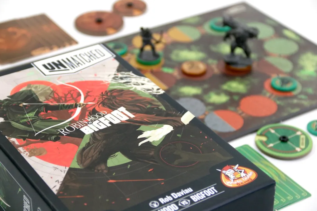 White Goblin Games Unmatched Robin Hood vs Bigfoot - Expertspel - 2 Spelers