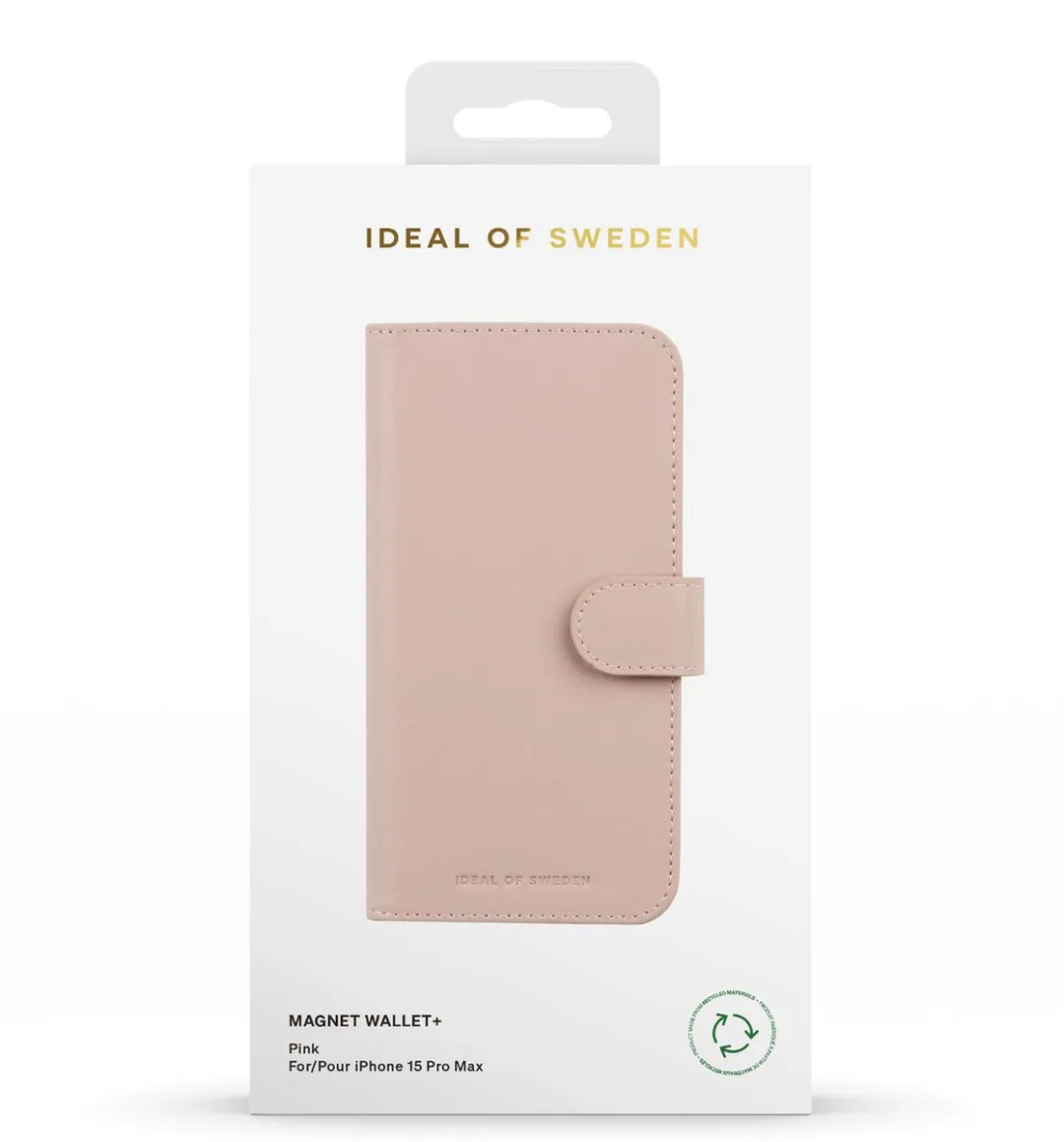 iDeal of Sweden Magnet Wallet+ IDMWP-I2367P-51 - iPhone 15 Pro Max - 12 Pasjes - Pink - afbeelding 6 van 6