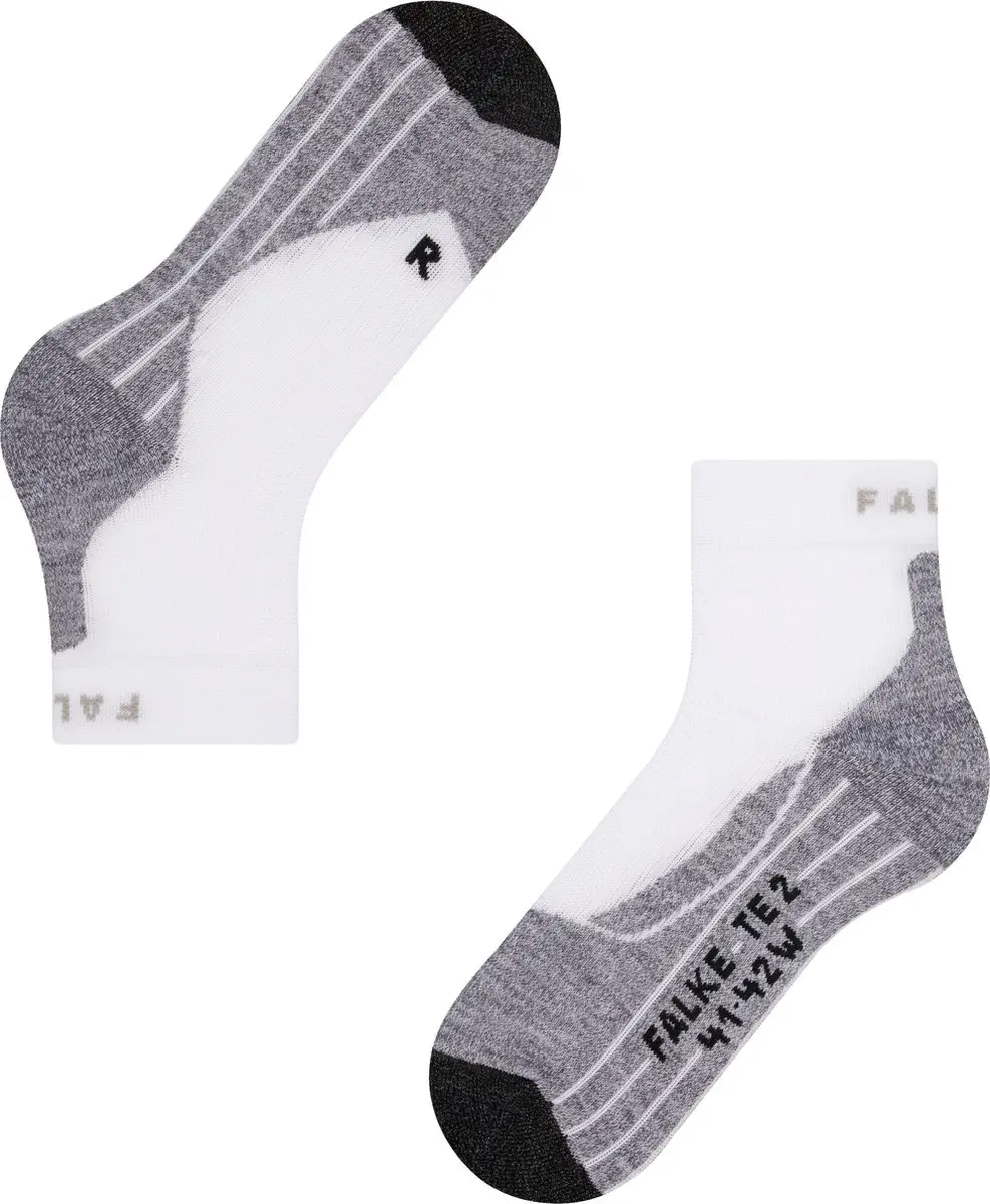 FALKE TE2 Short Tennissokken Dames - Wit - 41-42 - afbeelding 6 van 6