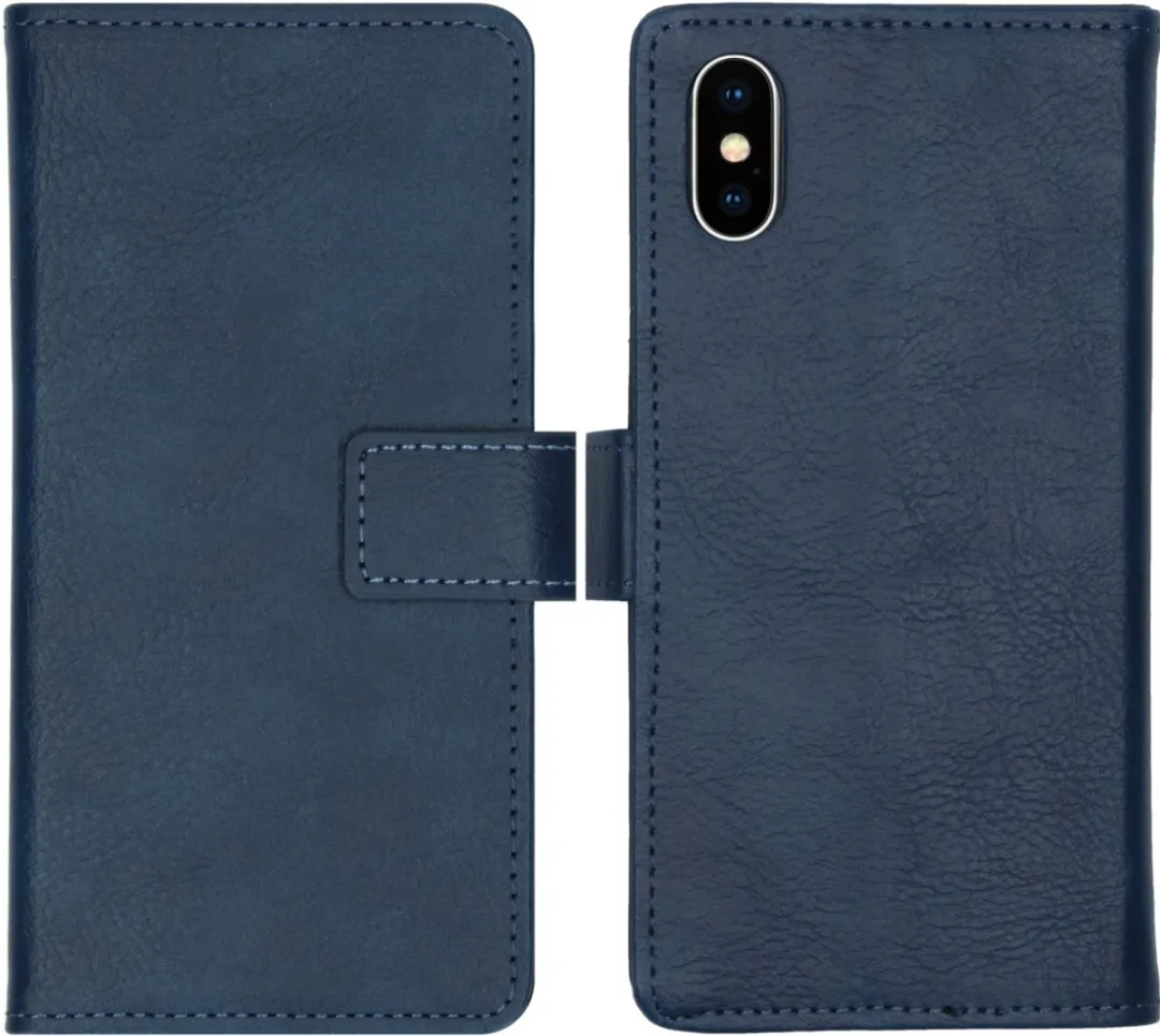 Imoshion Hoesje iPhone Xs Donkerblauw - 3 Pasjes
