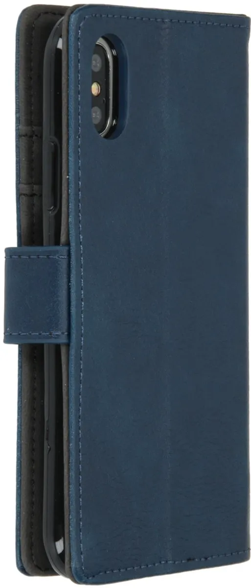 Imoshion Hoesje iPhone Xs Donkerblauw - 3 Pasjes