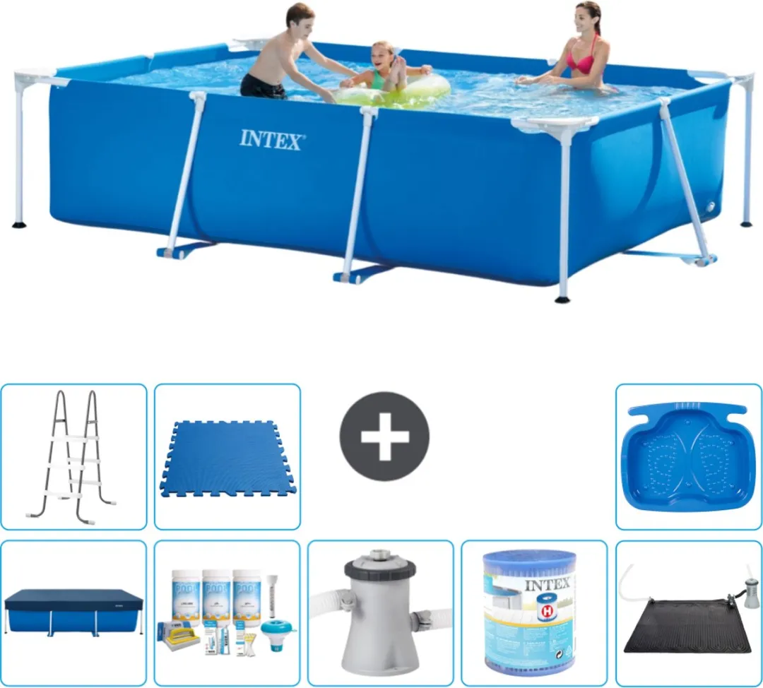 Intex Frame Zwembad 300x200x75cm Blauw