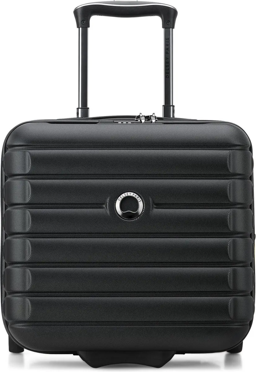 DELSEY PARIS Trolley met laptopvak Shadow 5.0 Expandable Underseater 2 wheel Bla