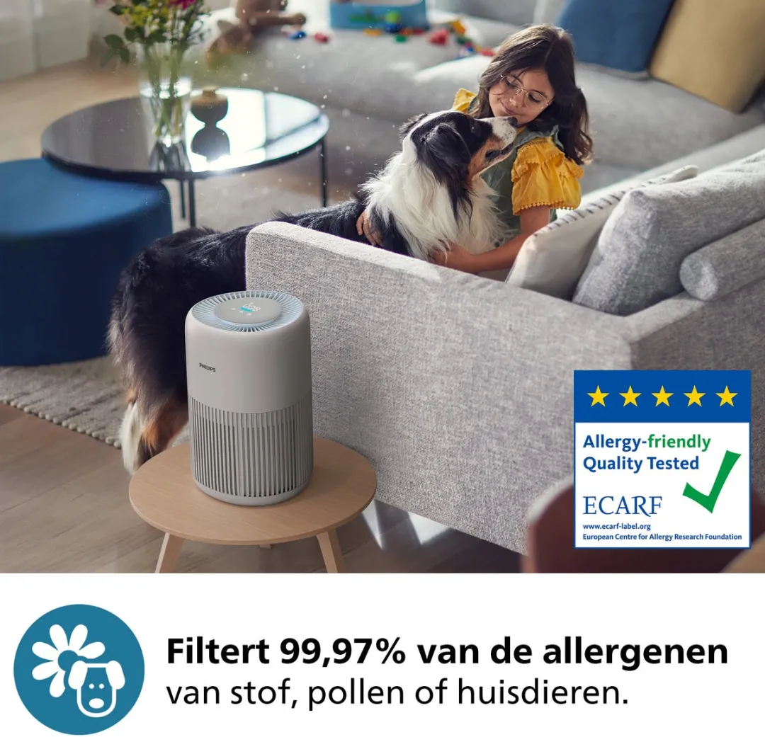Philips PureProtect Mini 900 Luchtreiniger AC0921/14 - 250 m³/h - Beige - afbeelding 6 van 6