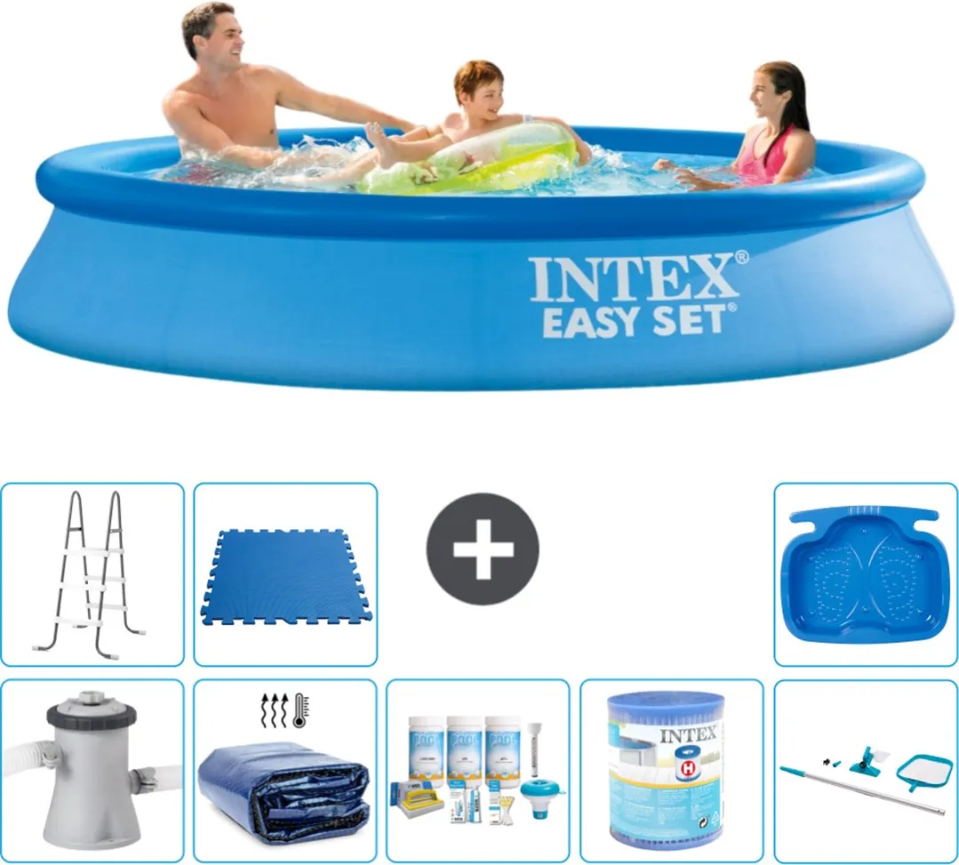 Intex Easy Set Zwembad 305cm Blauw