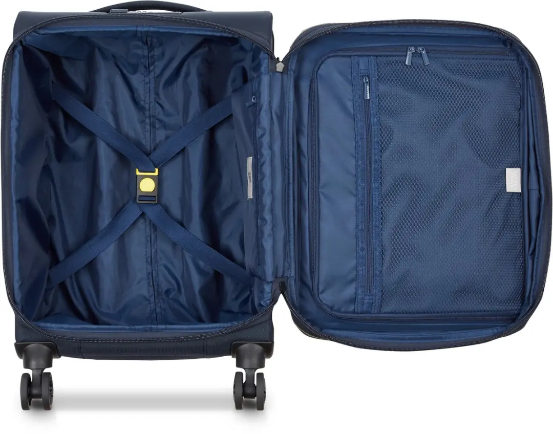 Delsey Brochant 3 Handbagagekoffer 55cm - Navy Blue - afbeelding 4 van 6