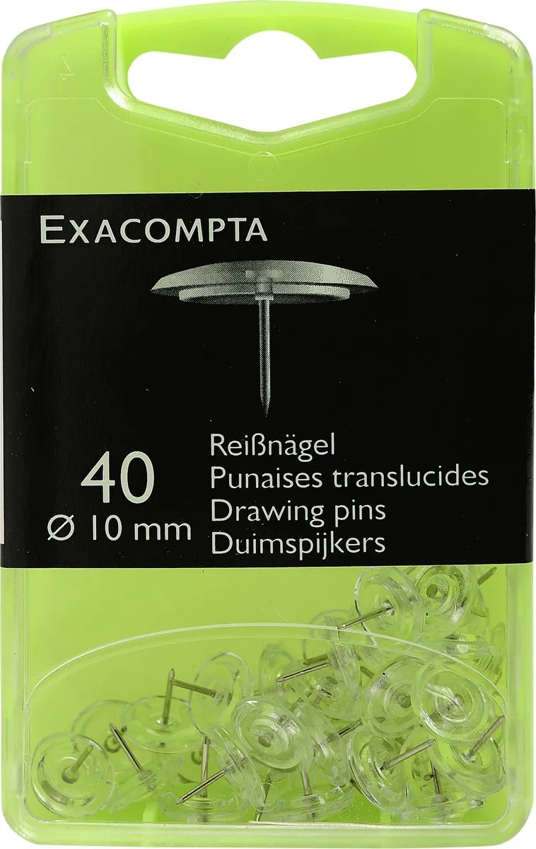 Exacompta Doos Duimspijkers 40 Stuks