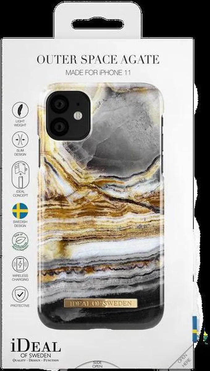 iDeal of Sweden iPhone 11 Hoesje Outer Space Marble - IDFCAW18-I1961-99