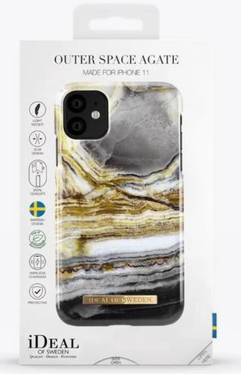 iDeal of Sweden iPhone 11 Hoesje Outer Space Marble - IDFCAW18-I1961-99 - afbeelding 6 van 6
