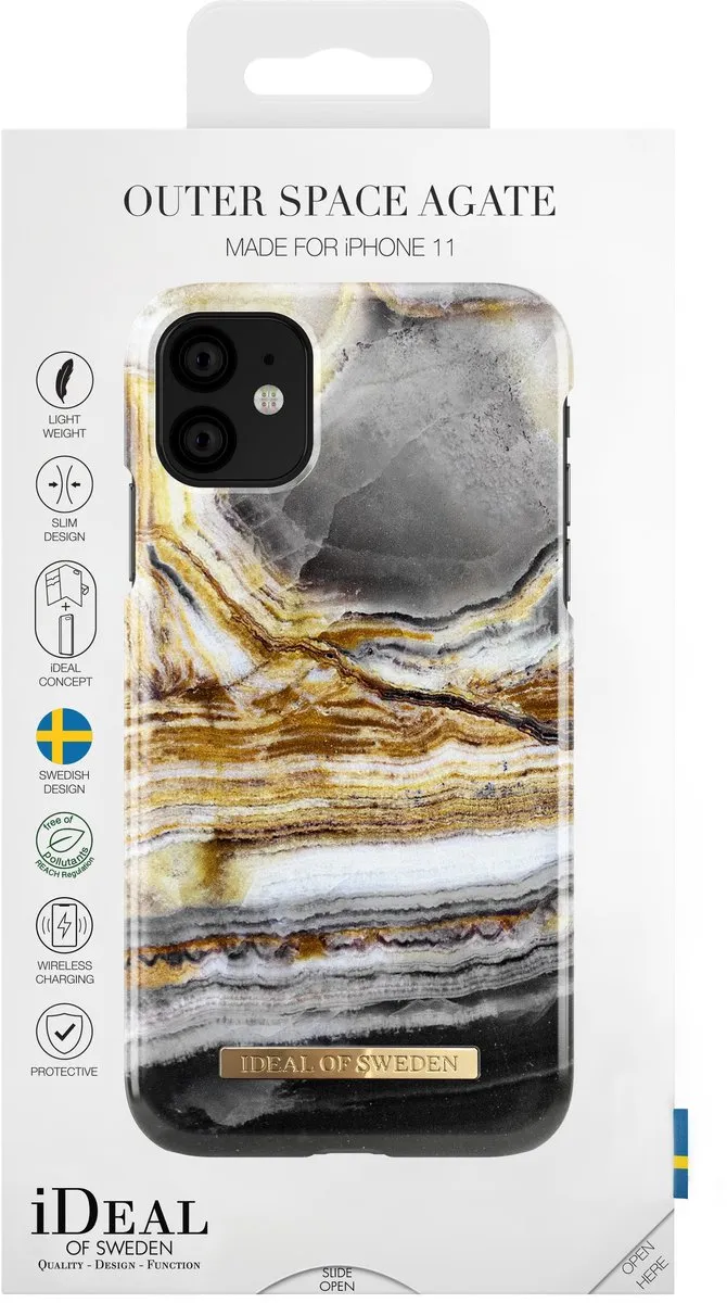 iDeal of Sweden iPhone 11 Hoesje Outer Space Marble - IDFCAW18-I1961-99