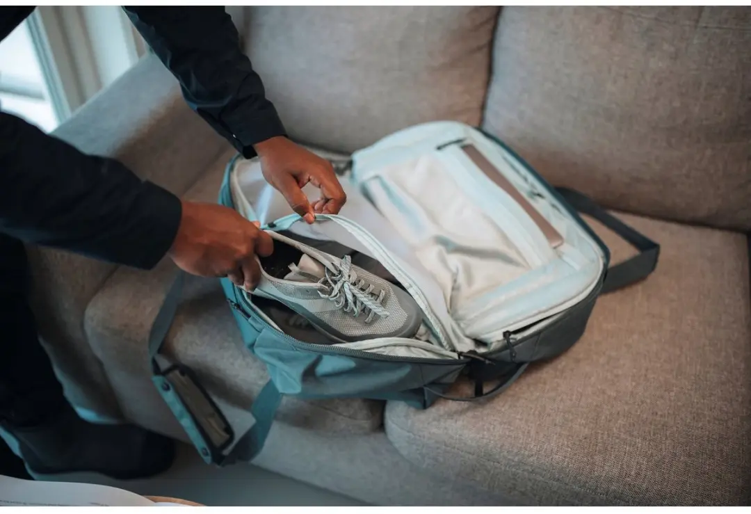 Thule Aion 35L Weekendtas - Dark Slate - afbeelding 5 van 6