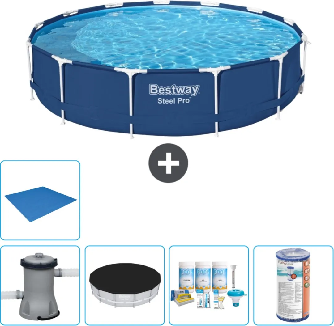 Bestway Steel Pro Zwembad 396x84cm