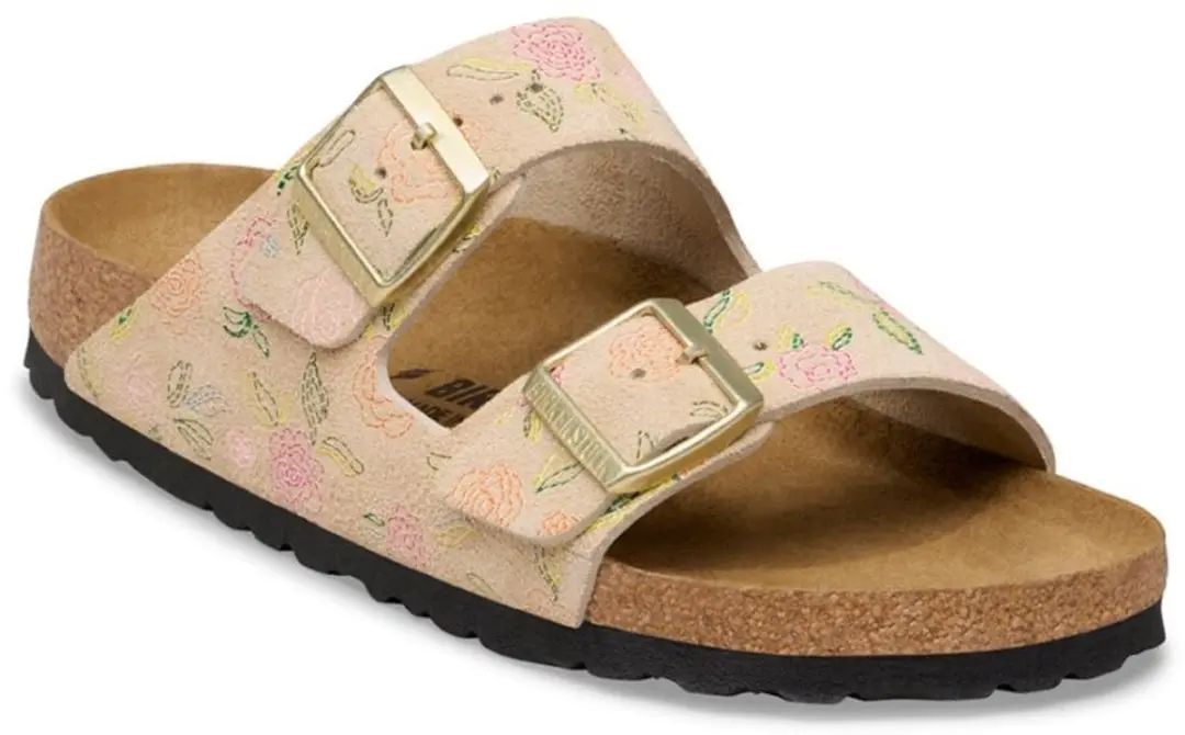 Birkenstock Arizona Sandcastle Flower Print Suède - afbeelding 3 van 6