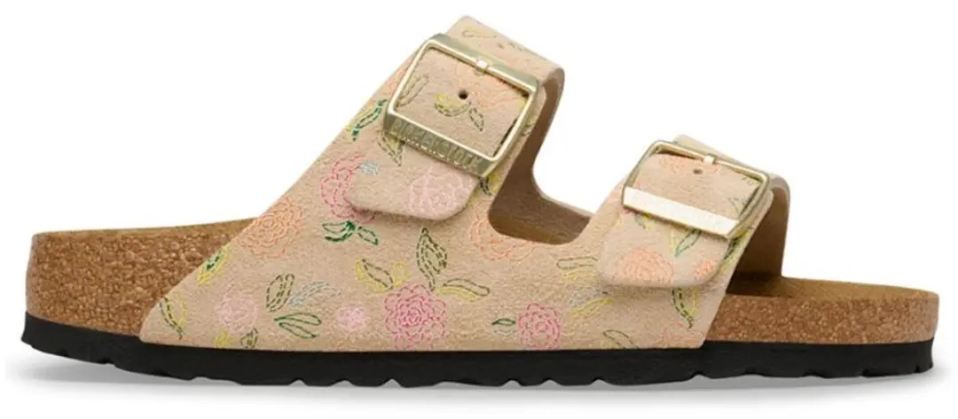 Birkenstock Arizona Sandcastle Flower Print Suède - afbeelding 2 van 6