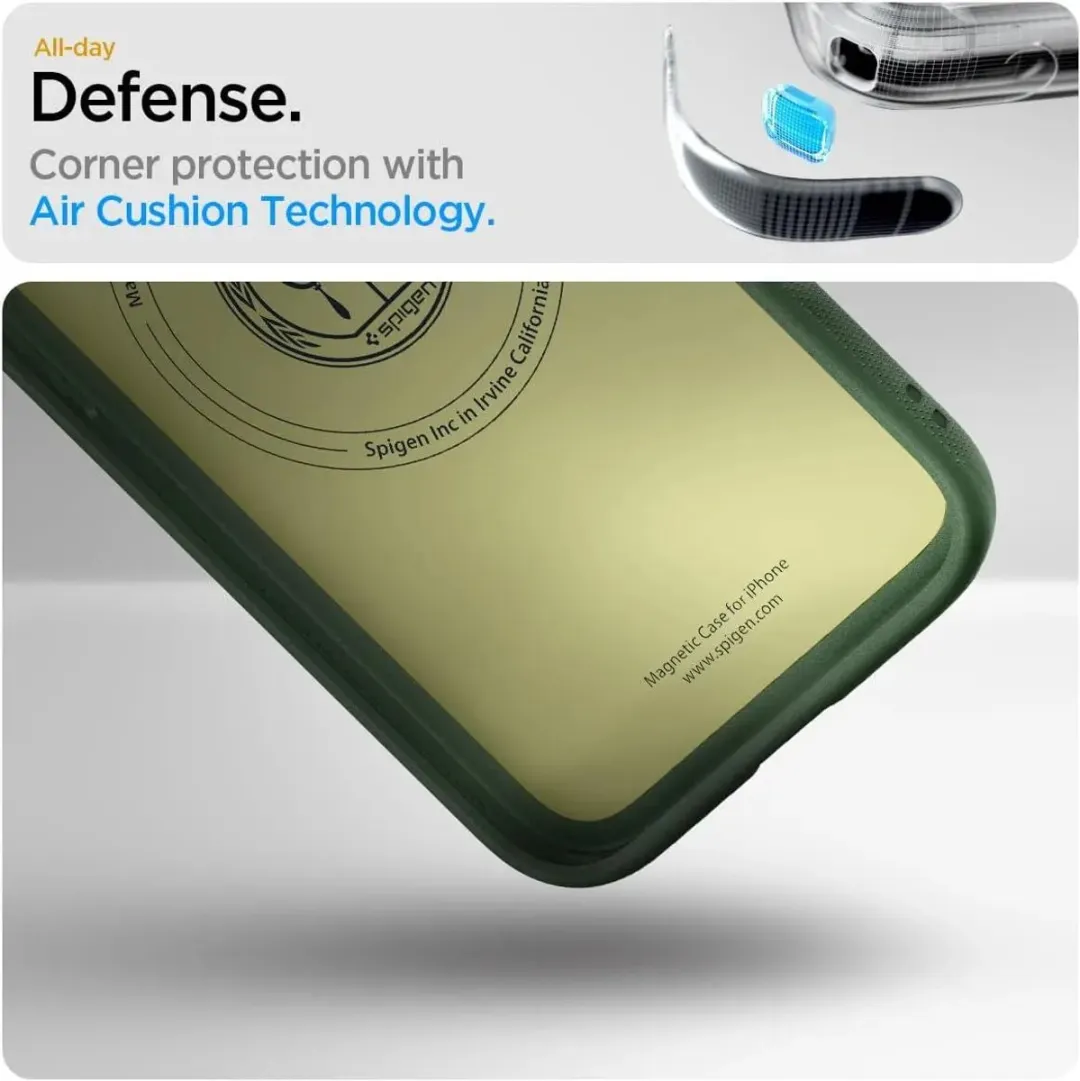 Spigen Nano Pop MagFit Hoesje iPhone 16 - Groen - MagSafe