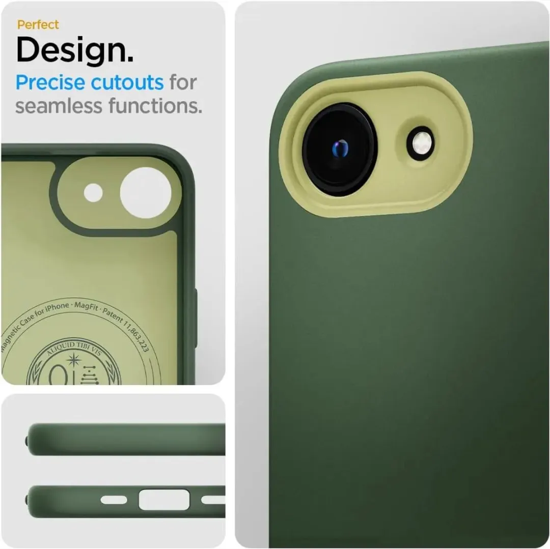 Spigen Nano Pop MagFit Hoesje iPhone 16 - Groen - MagSafe