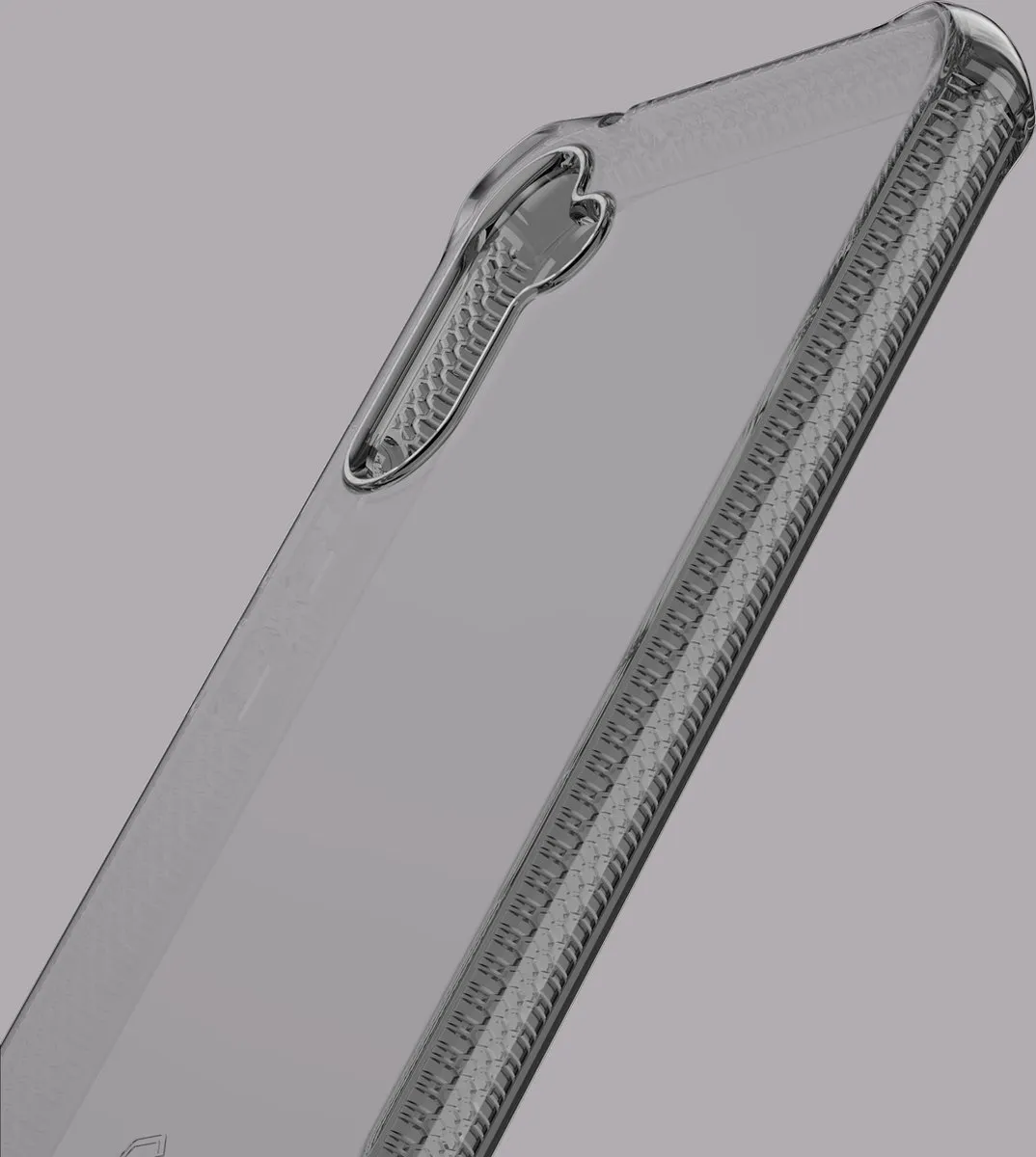 ITSKINS Spectrum R Clear Samsung Galaxy A34 Hoesje - Zwart
