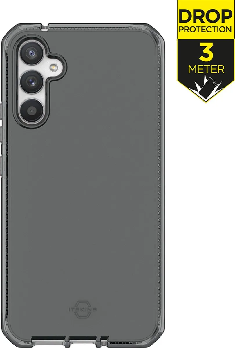ITSKINS Spectrum R Clear Samsung Galaxy A34 Hoesje - Zwart