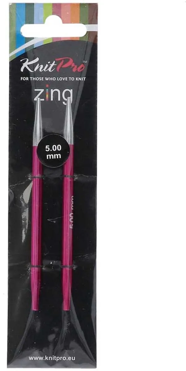 KnitPro Zing Verwisselbare Breipunten 3-8mm - Blauw - 3 Stuks